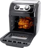 Freidora de Aire Caliente Just Perfecto XXL 12L – Airfryer 200°C - 12 programas - Air Fryer 1800W con parrillas rotatorias con Accesorios e Iluminación - Freidora de Aire Caliente sin Aceite Airfryer