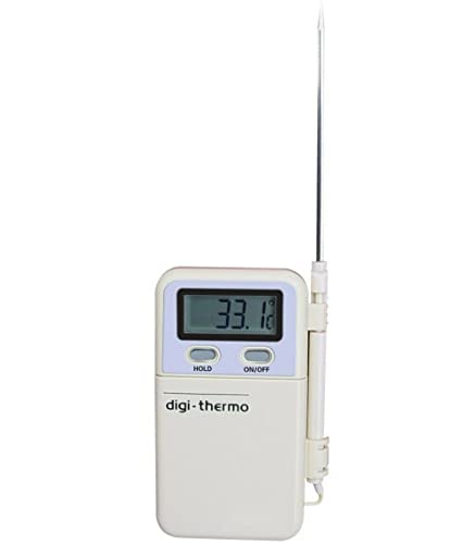 Termómetro digital de mano con sonda y pantalla -50º +300ºc 25fr0485 Agtwt2 Ideal para equipos de aire acondicionado