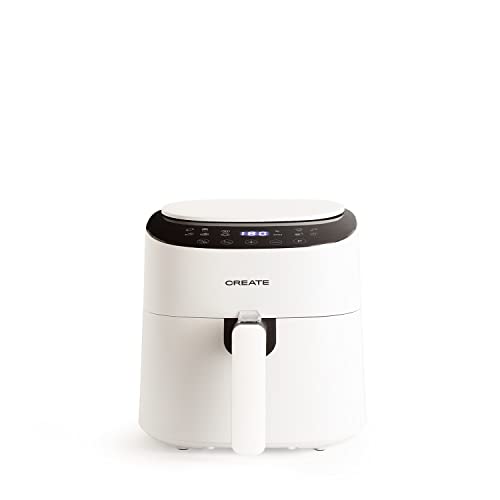 CREATE/FRYER AIR PRO COMPACT/Freidora de aire sin aceite 3.3 L Blanca / 8 Programas, Pantalla