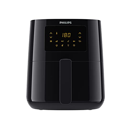 Philips Airfryer 3000 Series L, 4.1L (0.8Kg), 13 En 1 Freidora De Aire, 90% Menos De Grasa Con Tecnología Rapid Air, Digital, Aplicación Con Eecetas (HD9252/90)