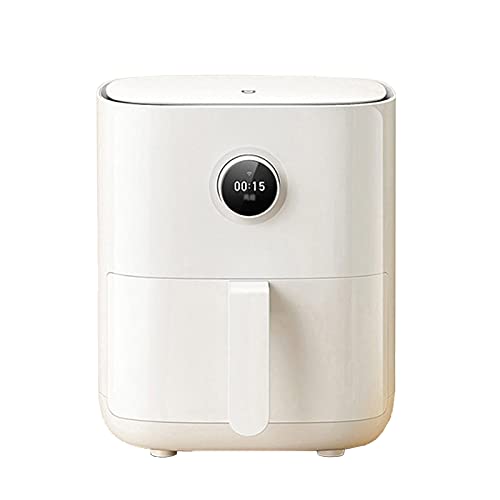 Smart Air Fryer - Máquina multifunción de papas fritas doméstica de 3.5L, nueva freidora de aire completamente automática, sin aceite y baja en grasa, cita inteligente las 24 horas ( Color : White )