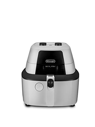 De’Longhi IdealFry FH2133 Freidora de Aire Caliente Profesional, Negro/Blanco