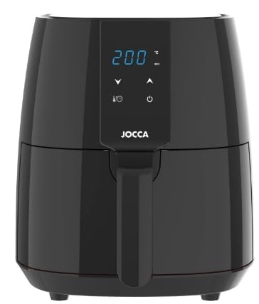 Jocca - Freidora de Aire Caliente 3,8L | Freidora Sin Aceite | Cocina Sana | 1450W de Potencia