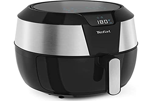 Tefal Freidora de Aire Caliente Easy Fry, 1850 W, 1.6 kg, 44 Decibeles, Metal, Acero Inoxidable, Negro