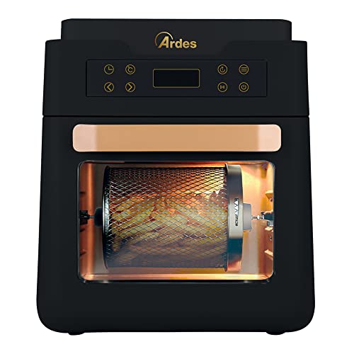 ARDES | AR1K3000 Freidora de Aire Caliente y Horno Híbrido 12 Litros Air Fryer Con Programas Automáticos y Accesorios Para Freír Cocinar Sin Aceite Temperatura Máxima 200°C Eldorada XXL