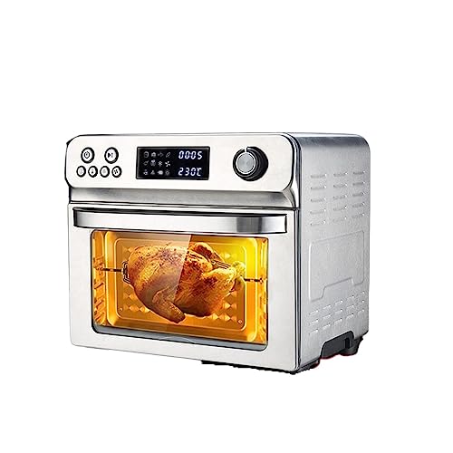 Freidora de aire Visual de 26L y 1800W, cocina de gran capacidad for el hogar, freidora multifunción totalmente automática, máquina de patatas fritas