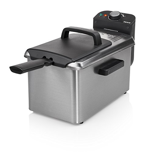 Nova 02.183200.01.050 Fryer, 3200 W, 3 litros, Acero Inoxidable, Negro