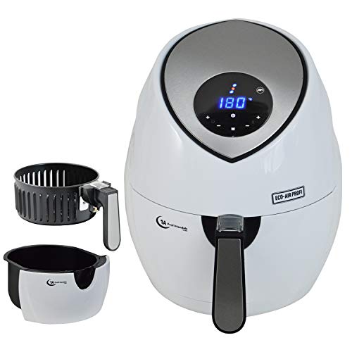 FREIDORA DE AIRE CALIENTE - FRITTESUSE DE AIRE CALIENTE - FREIDORA SIN ACEITE Y SIN GRASA - FREIDORA SALUDABLE AIRFRYER freidora para cocinar freidora dietetica con CESTO de 2,5l HORNO DE AIRE