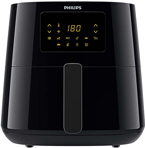 Philips Essential HD9280/70 freidora Sencillo 6,2 L 2000 W Negro, Plata