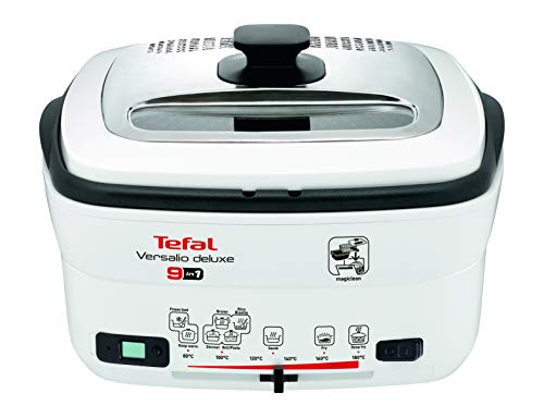 Tefal FR4950 - Freidora, 1600 W, 2 L, 180 °C, blanco