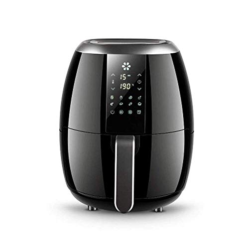 YHQKJ Máquina automática de Papas Fritas sin Aceite, freidora de Aire El Mejor tamaño Familiar Gran Capacidad, con Accesorios Airfryer;Estante para tostadora, tamaño 330 * 260 * 260 mm Needed