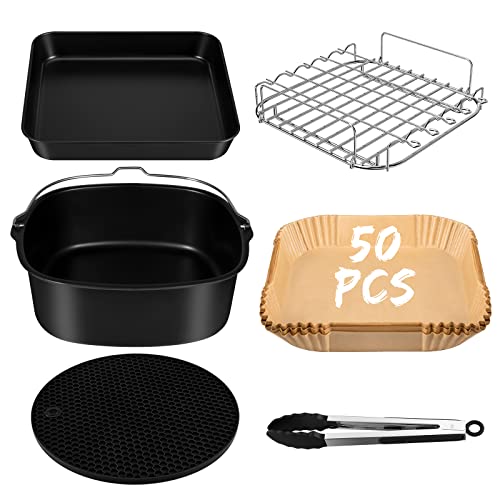 Accesorios freidora sin aceite sólo son adecuados para la freidora de aire COSORI 5,5L, accesorios freidora de aire 5,5 litro xxl utensilios molde airfryer air fryer accessories